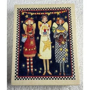 Vtg 1997 Main Street Press THREE NOELS Christmas Cards E. Stouffer 13cards/14env